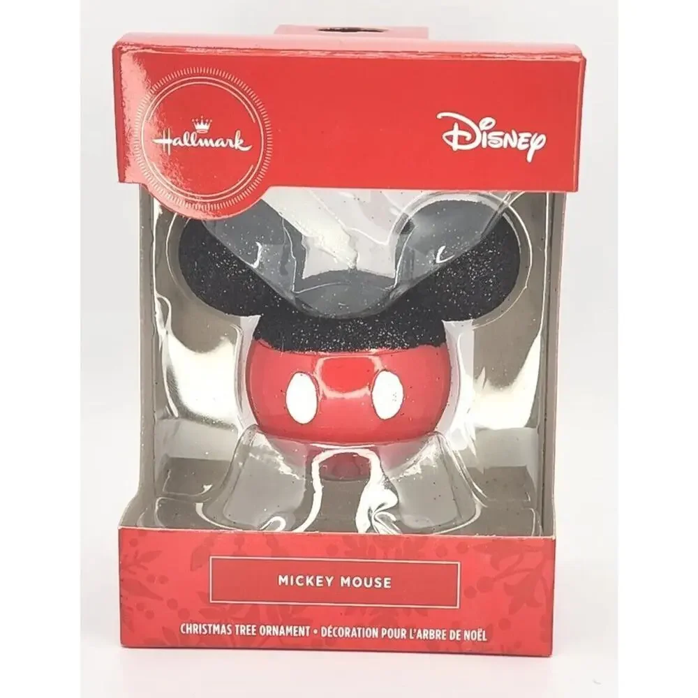 Hallmark Disney Mickey Mouse Glitter Icon Ornament U134